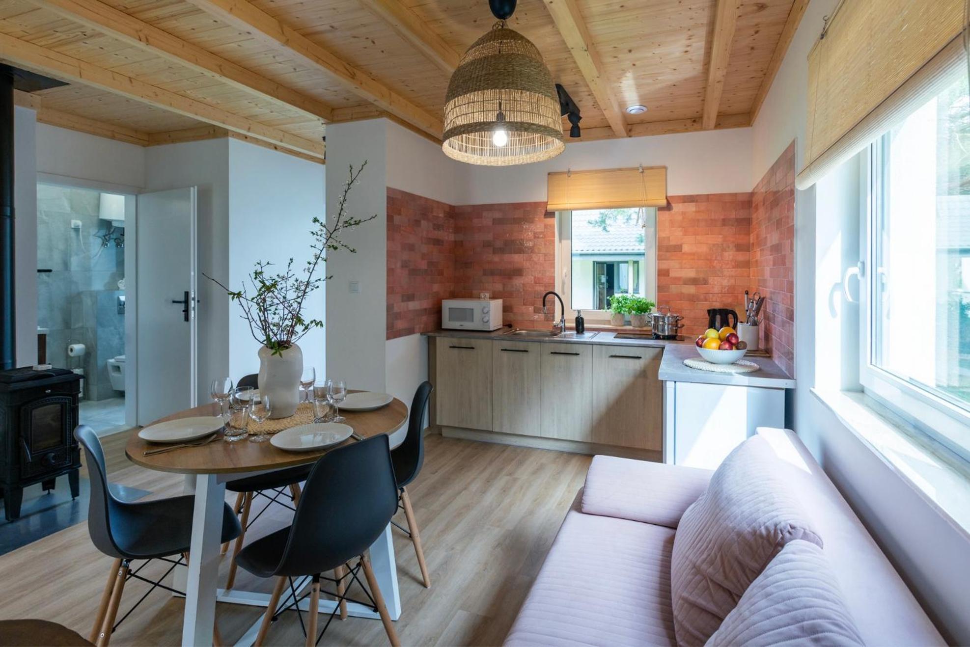Nadmorski Zakatek II Domki Premium Lubiatowo  Esterno foto